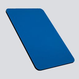 paneles de aluminio para fachadas - azul celeste