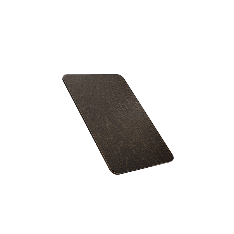 panel de aluminio- dark wood