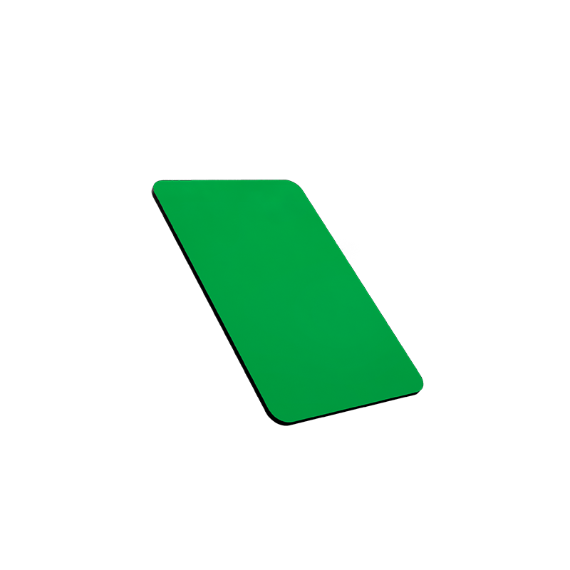 panel de aluminio- green matte